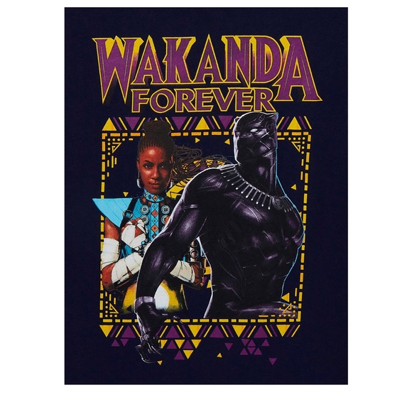 2/$20 Black Panther Short Sleeve Graphic Tee for Boys (NWT) Sz: L 10/12 - Picture 2 of 2